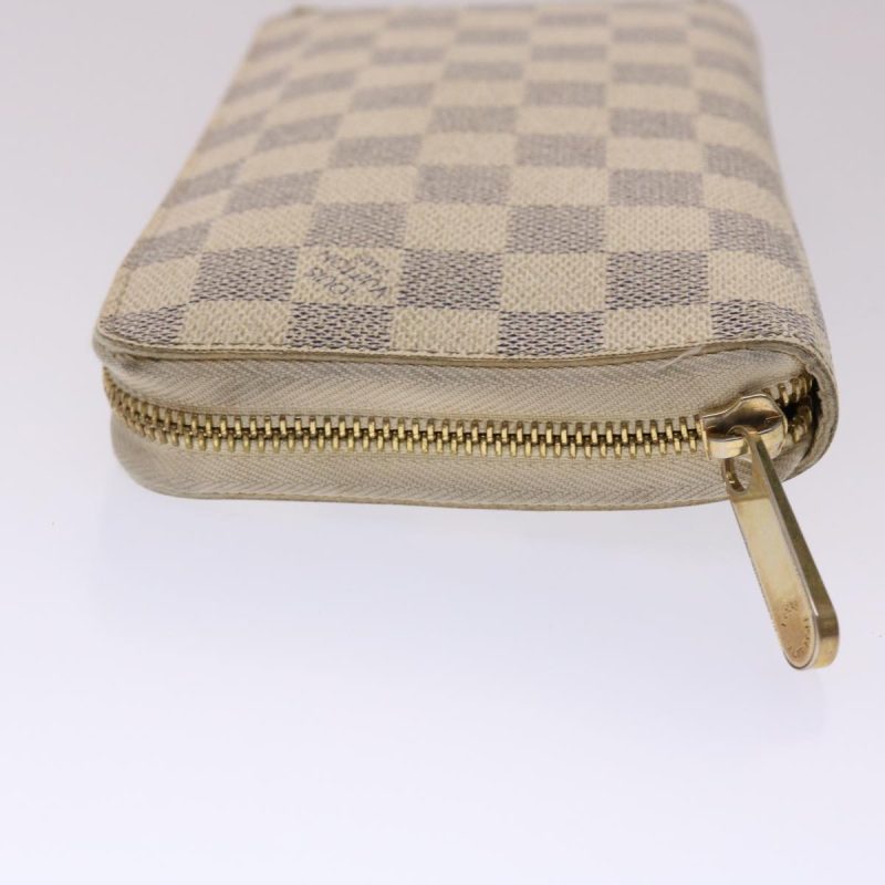 LOUIS VUITTON Damier Azur Zippy Organizer Long Wallet N60012 LV  th3845 - Logoexplore - Image 4
