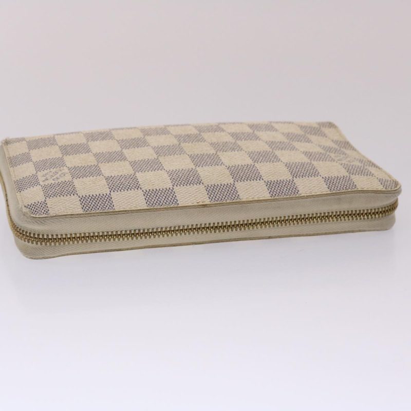 LOUIS VUITTON Damier Azur Zippy Organizer Long Wallet N60012 LV  th3845 - Logoexplore - Image 5