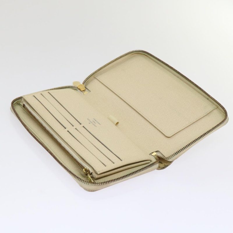 LOUIS VUITTON Damier Azur Zippy Organizer Long Wallet N60012 th3873 - Logoexplore - Image 8