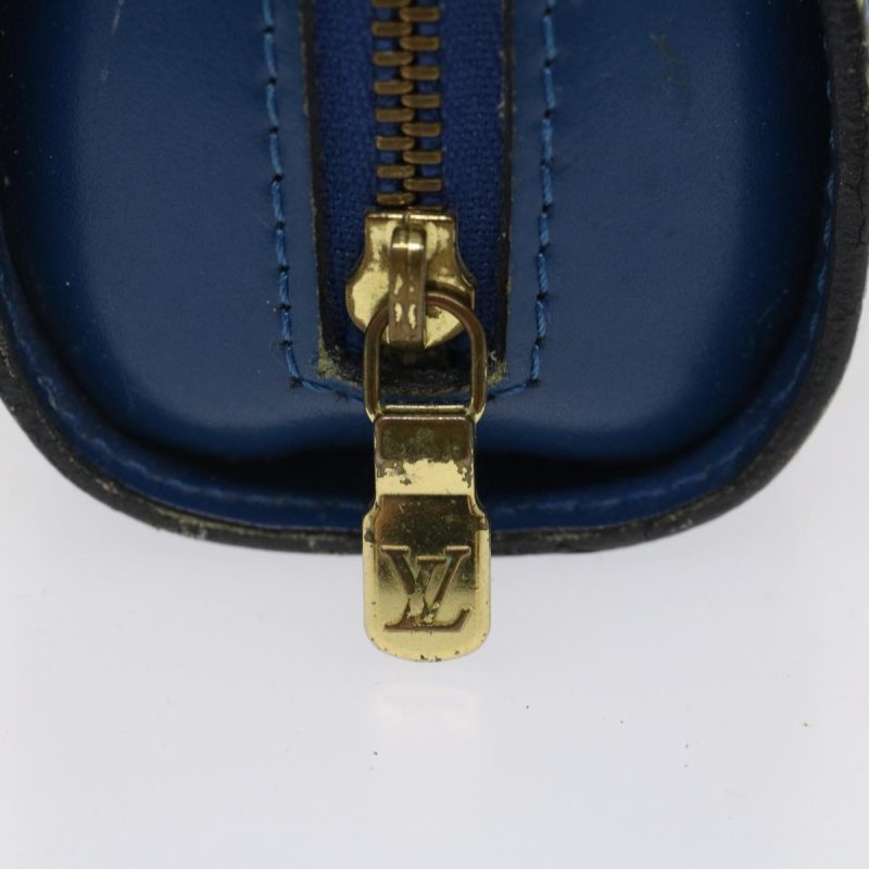 LOUIS VUITTON Epi Dauphine PM Pouch Blue M48445 th3874 - Logoexplore - Image 8