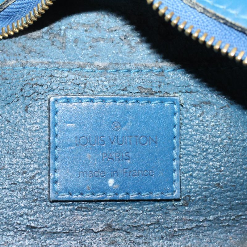 LOUIS VUITTON Epi Dauphine PM Pouch Blue M48445 th3874 - Logoexplore - Image 9