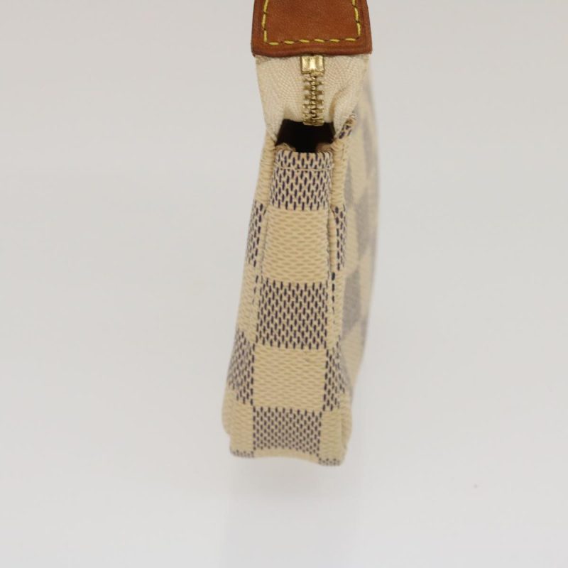 LOUIS VUITTON Damier Azur Mini Pochette Accessoires Pouch N58010 LV 35103 - Logoexplore - Image 2