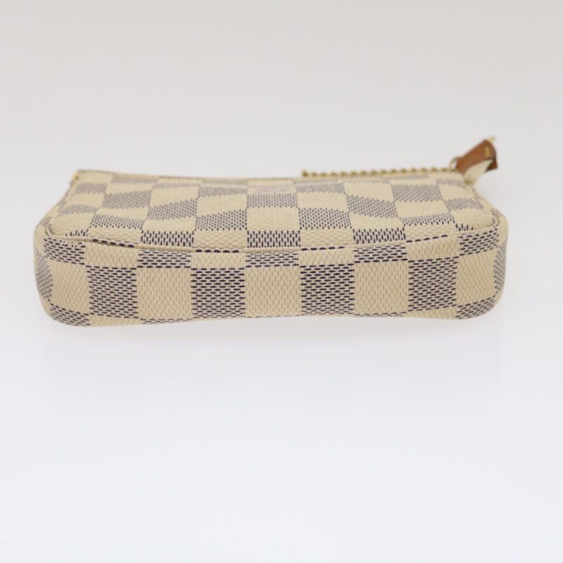 LOUIS VUITTON Damier Azur Mini Pochette Accessoires Pouch N58010 LV 35103 - Logoexplore - Image 6