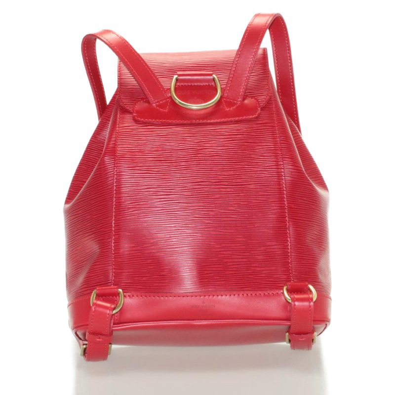 LOUIS VUITTON Epi Montsouris MM Backpack Red LV  am2389sA - Logoexplore - Image 2