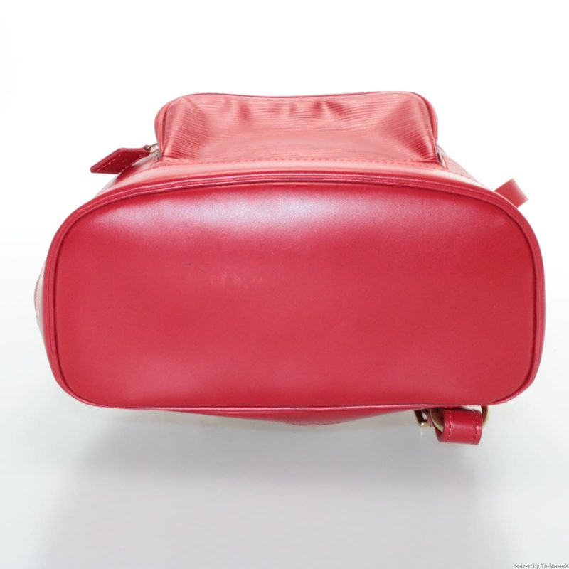 LOUIS VUITTON Epi Montsouris MM Backpack Red LV  am2389sA - Logoexplore - Image 7