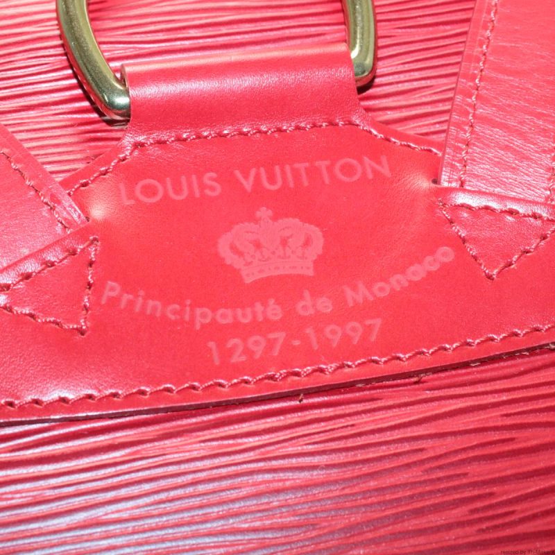 LOUIS VUITTON Epi Montsouris MM Backpack Red LV  am2389sA - Logoexplore - Image 10