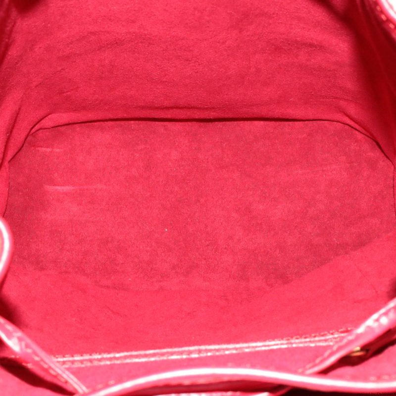 LOUIS VUITTON Epi Montsouris MM Backpack Red LV  am2389sA - Logoexplore - Image 9