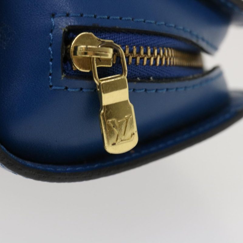 LOUIS VUITTON Epi Dauphine PM Pouch Blue M48445 ti1020 - Logoexplore - Image 8