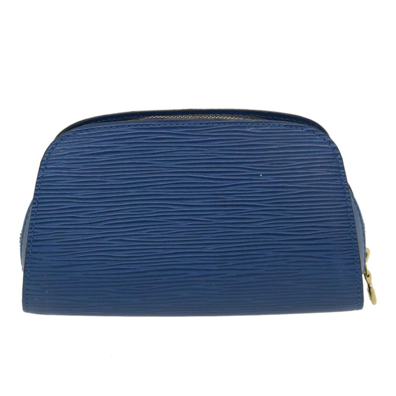 LOUIS VUITTON Epi Dauphine PM Pouch Blue M48445 ti1020 - Logoexplore - Image 2