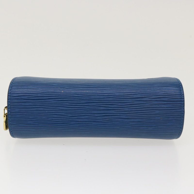 LOUIS VUITTON Epi Dauphine PM Pouch Blue M48445 ti1020 - Logoexplore - Image 6