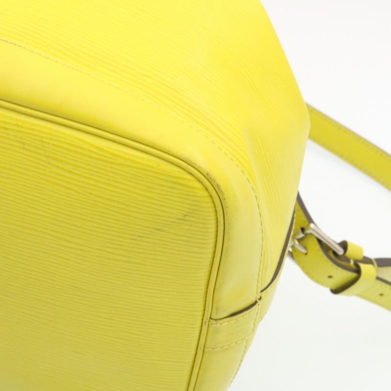 LOUIS VUITTON Epi Petit Noe Shoulder Bag Yellow Pistache M40969  tp041 - Logoexplore - Image 9