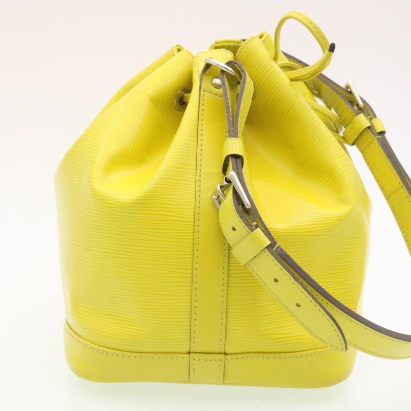 LOUIS VUITTON Epi Petit Noe Shoulder Bag Yellow Pistache M40969  tp041 - Logoexplore - Image 4