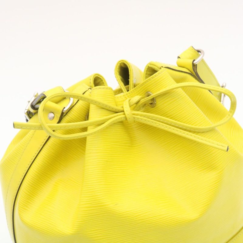 LOUIS VUITTON Epi Petit Noe Shoulder Bag Yellow Pistache M40969  tp041 - Logoexplore - Image 7
