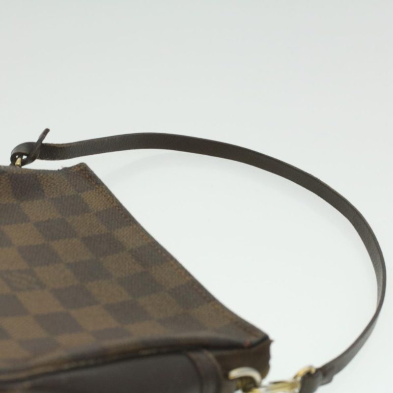 LOUIS VUITTON Damier Ebene Trousse Makeup Hand Pouch N51982 tp362 - Logoexplore - Image 8
