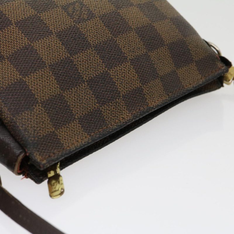 LOUIS VUITTON Damier Ebene Trousse Makeup Hand Pouch N51982 tp362 - Logoexplore - Image 6