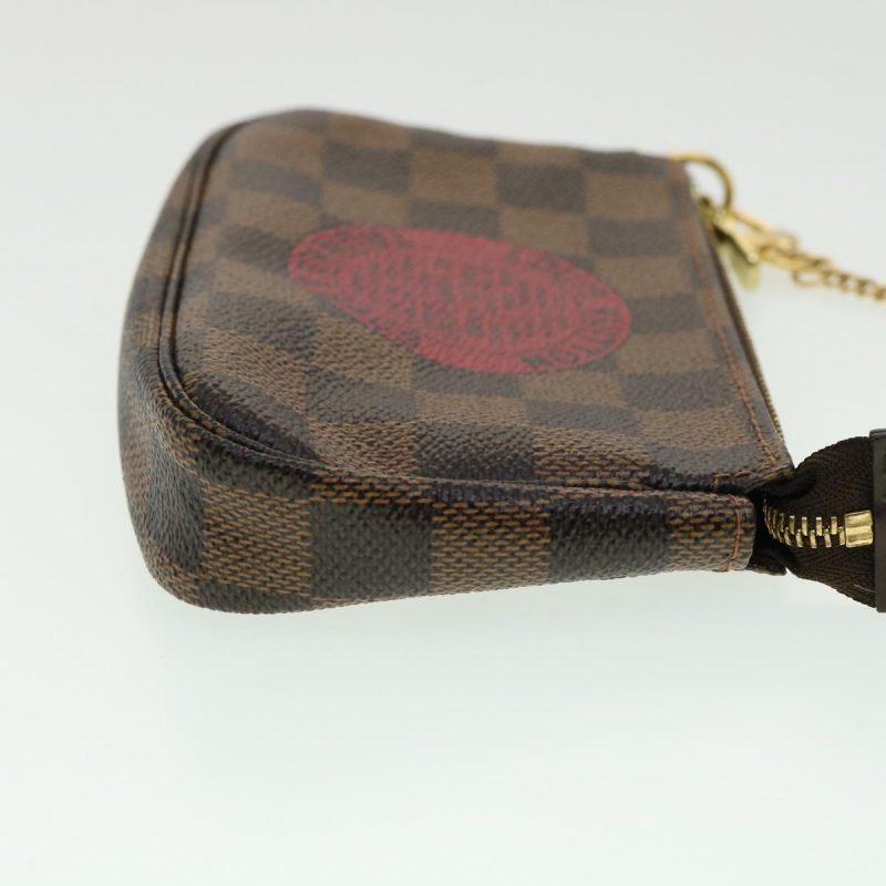 LOUIS VUITTON Damier Ebene Mini Pochette T&B Accessoires - Logoexplore - Image 3