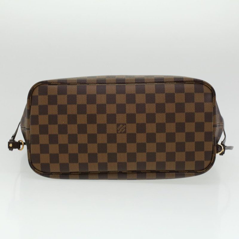 LOUIS VUITTON Damier Ebene Neverfull MM Tote Bag N51105 LV  tp543A - Logoexplore - Image 5