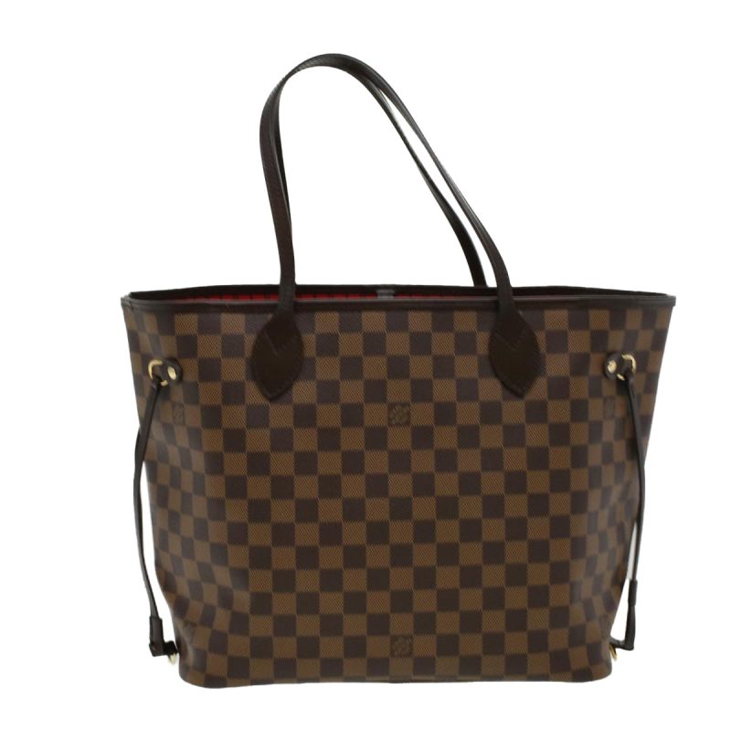 LOUIS VUITTON Damier Ebene Neverfull MM Tote Bag N51105 LV  tp543A - Logoexplore - Image 2
