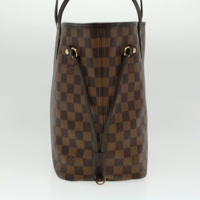 LOUIS VUITTON Damier Ebene Neverfull MM Tote Bag N51105 LV  tp543A - Logoexplore - Image 4