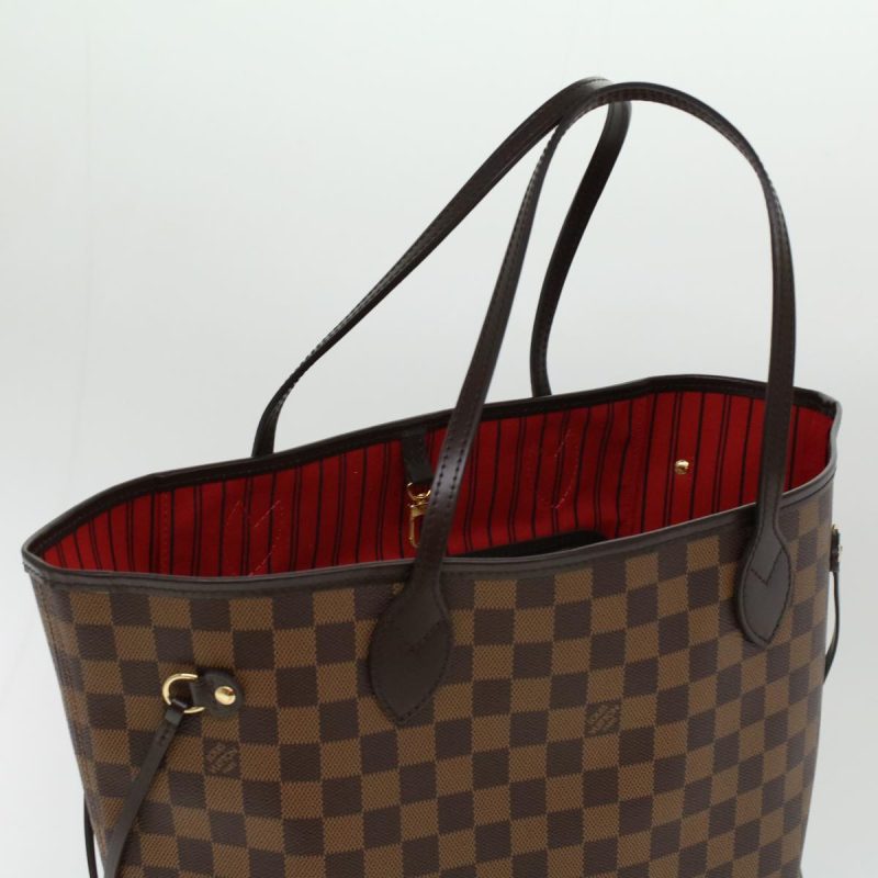 LOUIS VUITTON Damier Ebene Neverfull MM Tote Bag N51105 LV  tp543A - Logoexplore - Image 6