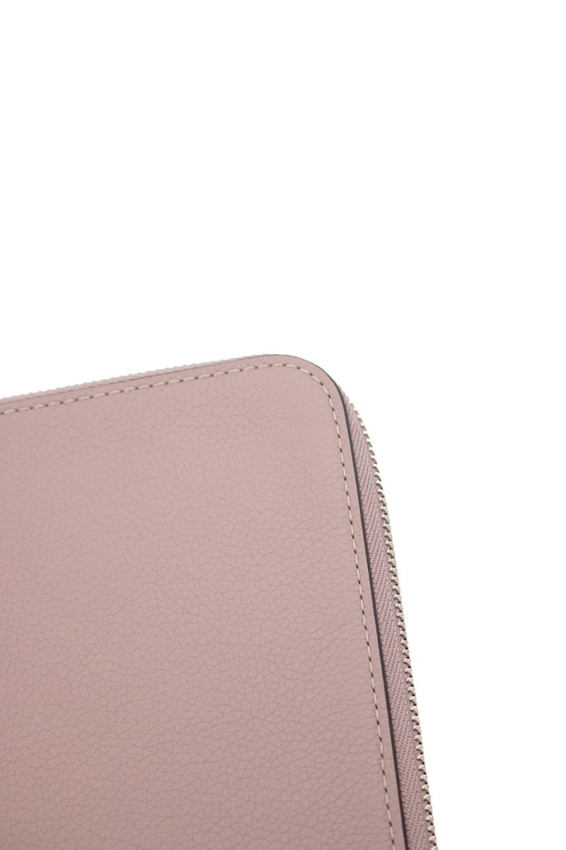 LOUIS VUITTON Dusty purple po jour taupe leather zipper clutch - Logoexplore - Image 3