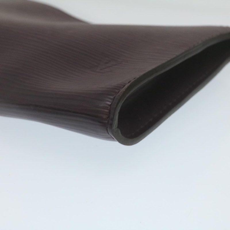 LOUIS VUITTON Epi Pochette Accessoires Accessory Pouch Purple yk4056 - Logoexplore - Image 8