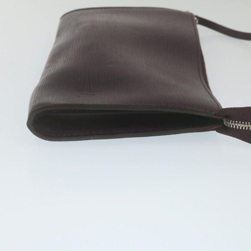LOUIS VUITTON Epi Pochette Accessoires Accessory Pouch Purple yk4056 - Logoexplore - Image 4