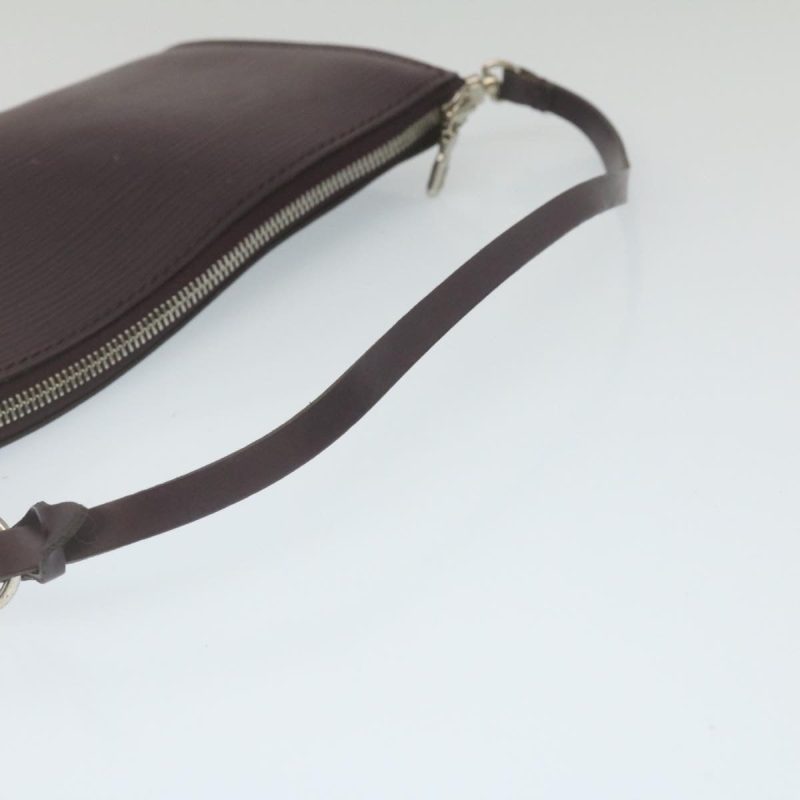 LOUIS VUITTON Epi Pochette Accessoires Accessory Pouch Purple yk4056 - Logoexplore - Image 7