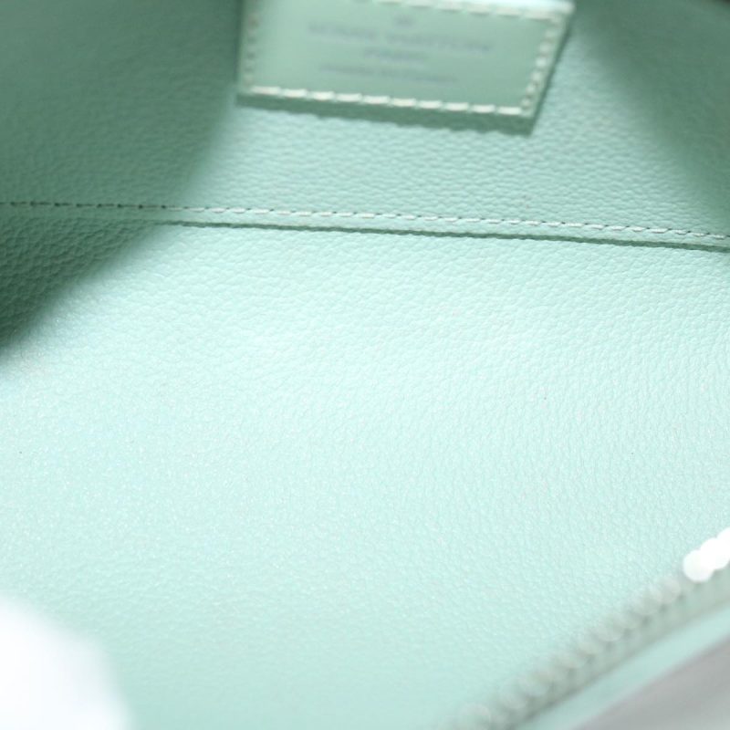 LOUIS VUITTON Epi Electric Pochette Cosmetic Pouch Amand M40644 LV yk4326 - Logoexplore - Image 9