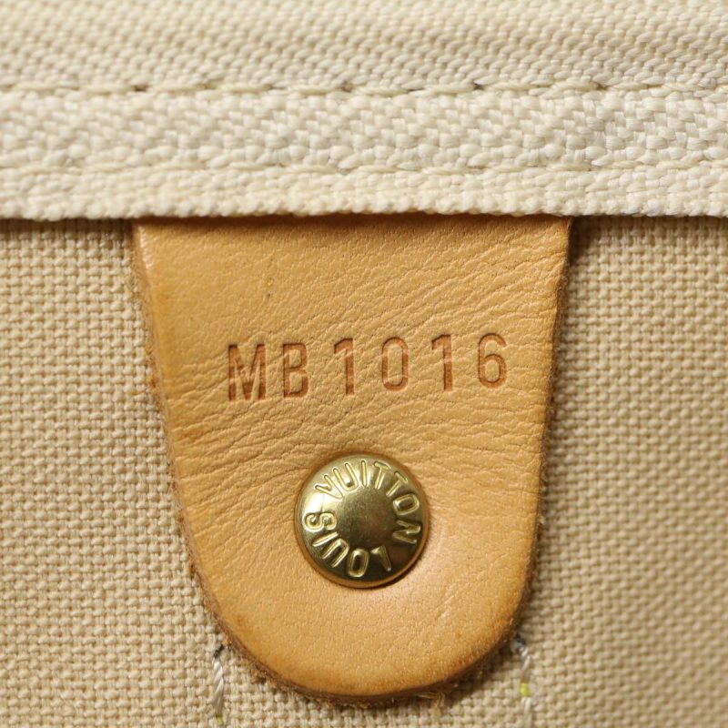 LOUIS VUITTON Damier Azur Keepall Bandouliere55 Boston Bag N41429 yk4587 - Logoexplore - Image 10