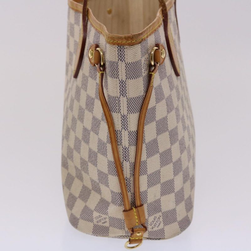 LOUIS VUITTON Damier Azur Neverfull PM Tote Bag N41362 yk7669B - Logoexplore - Image 4